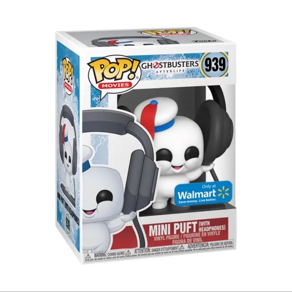 Ghostbusters Mini Puft w/headphones Walmart exclusive NIB - Picture 1 of 4